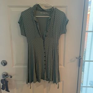 short sleeve flowy dress